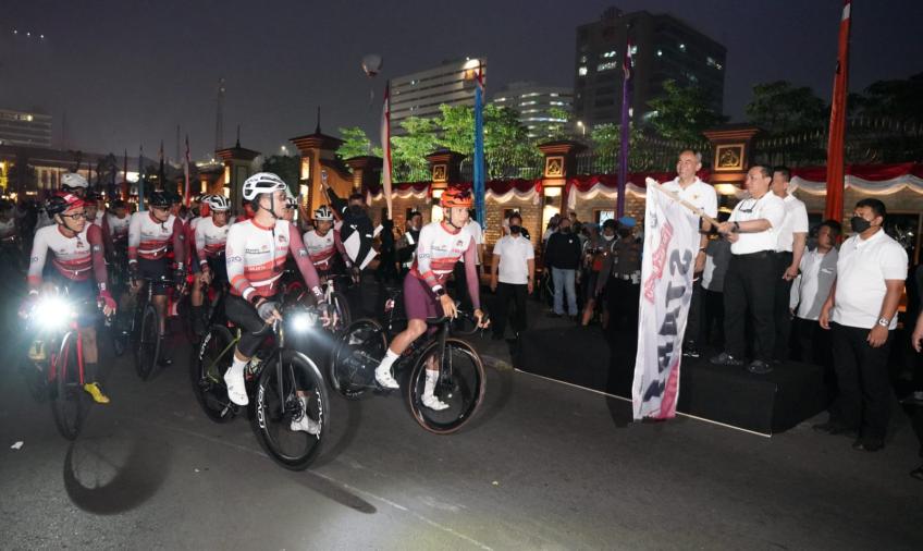 Kapolri Lepas Gowes Sejauh 508 Km 
