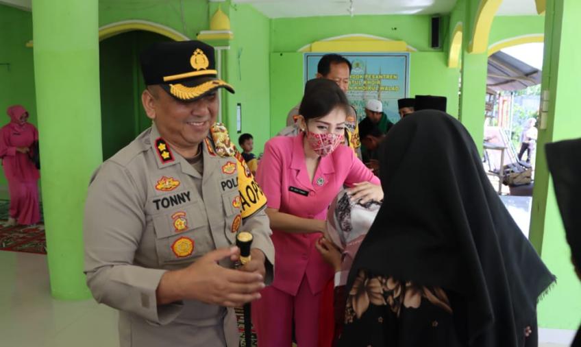 Polres Rejang Lebong Salurkan Bantuan ke Dua Panti Asuhan