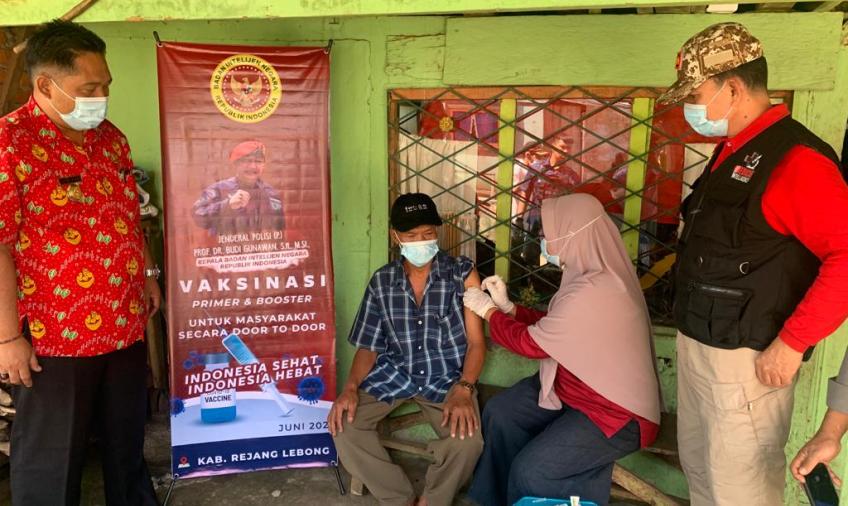 Binda Bengkulu saat Gelar Vaksinasi Covid-19