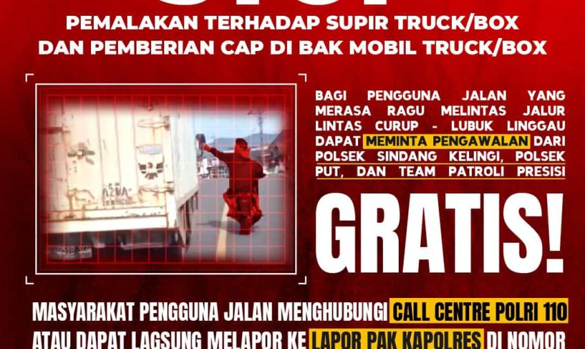 Ajak Masyarakat Melapor, Kapolres RL Bagikan Nomor Telepon Pribadinya