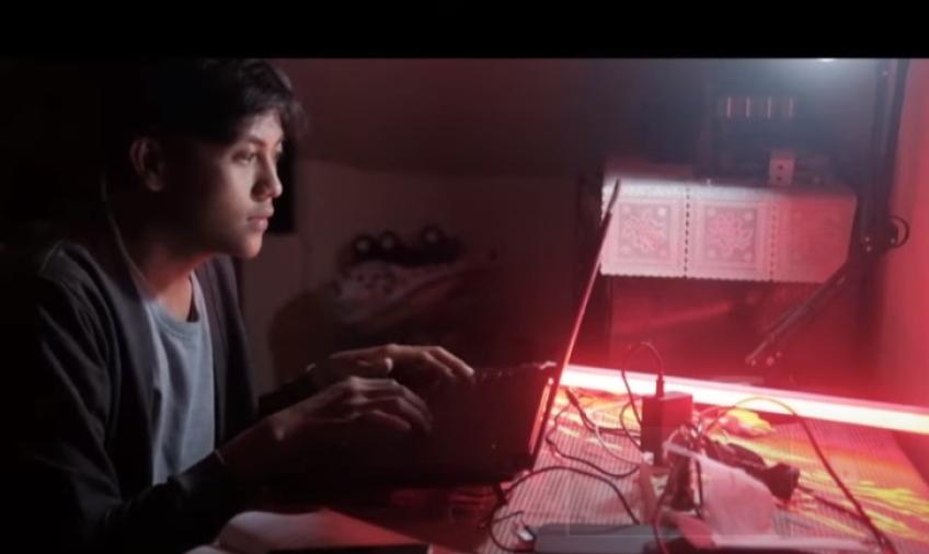 Tangkapan layar film pendek "Faizan"