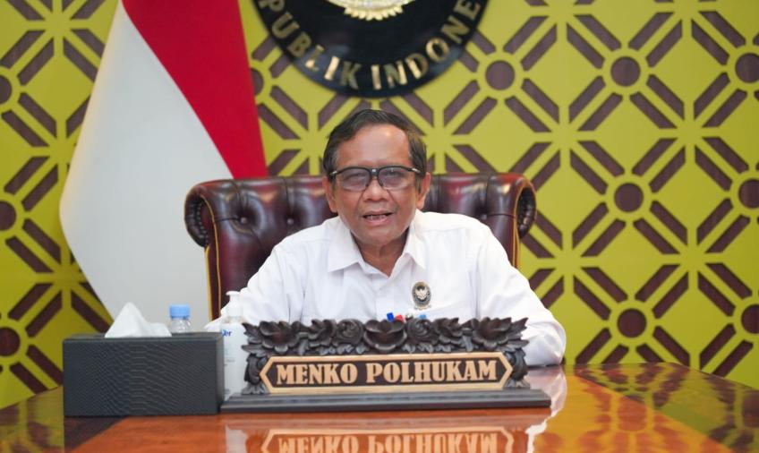 Menko Polhukam Mahfud MD 