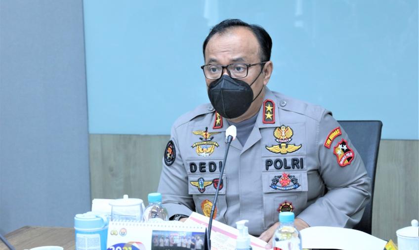  Kepala Divisi Humas Polri Irjen Pol Dedi Prasetyo 
