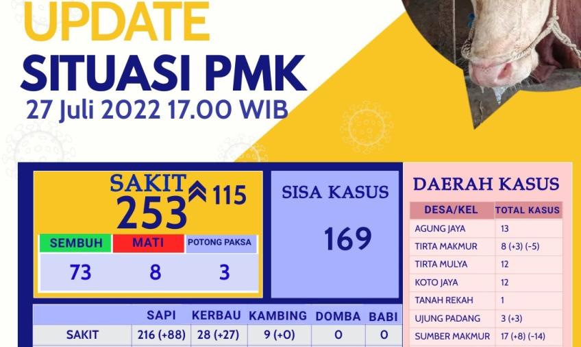 Update Perkembangan PMK di Mukomuko!