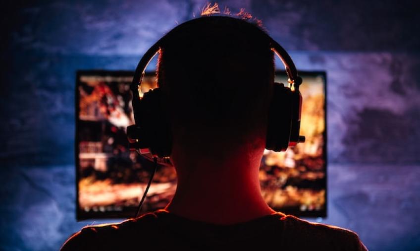 Ilustrasi Leptop Gaming