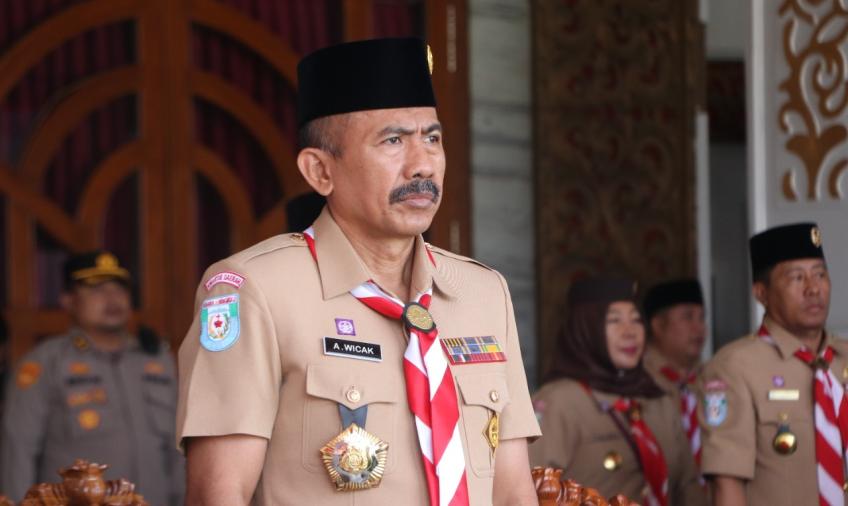 Hadiri HUT Gerakan Pramuka ke-61, Kapolda Bengkulu: Terus Tumbuhkan Semangat Tolong Menolong
