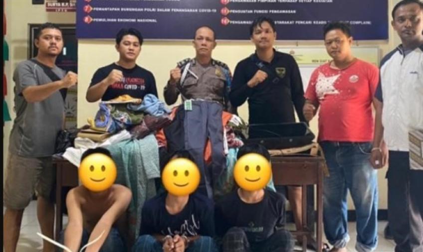 3 Remaja Terlibat Curat Puluhan Juta Diamankan Polsek Kampung Melayu