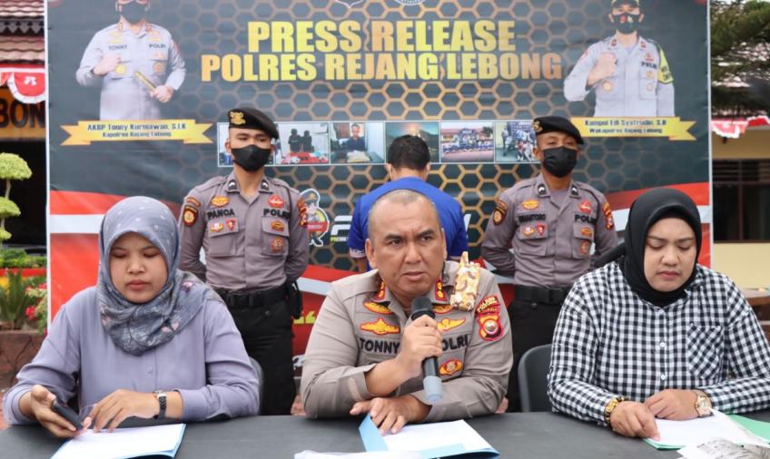 Kapolres Rejang Lebong Polda Bengkulu AKBP Tonny Kurniawan