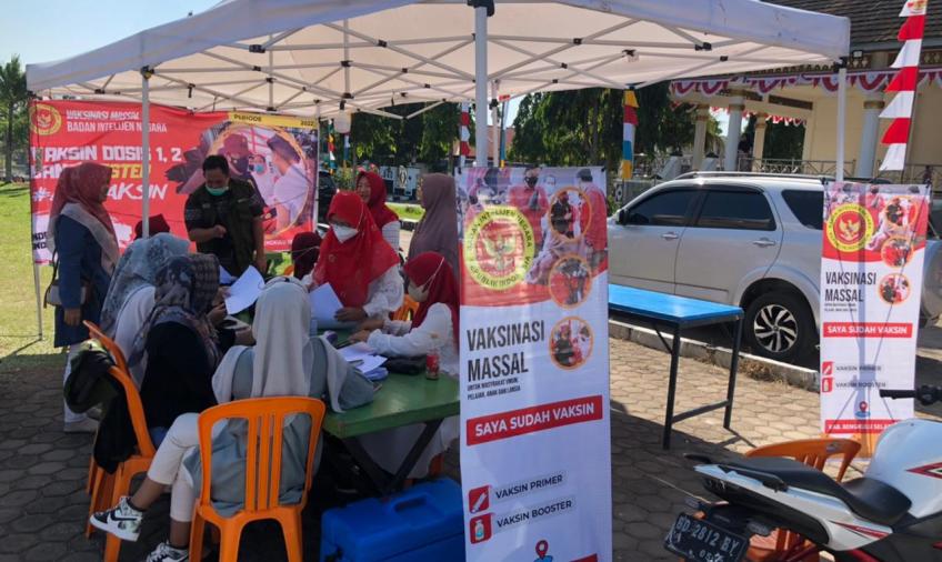 CEGAH PENAMBAHAN KASUS POSITIF COVID-19, BINDA BENGKULU GELAR VAKSINASI DI HARI LIBUR