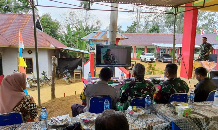Peresmian 100 Titik TNI AD Manunggal Air