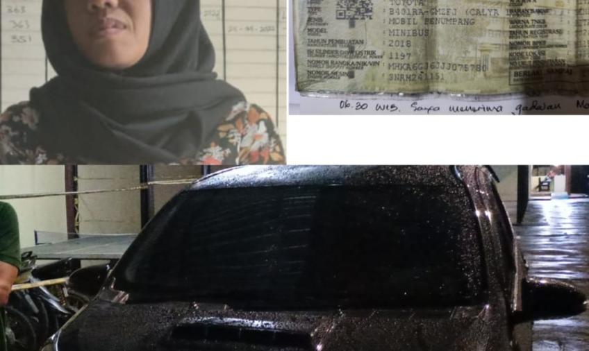 Terduga tersangka dan barang bukti