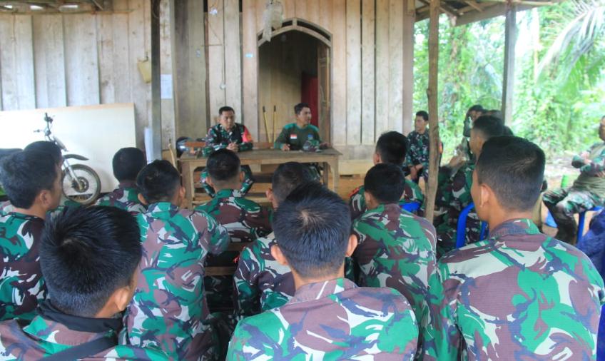 Apel Pagi Satgas TMMD