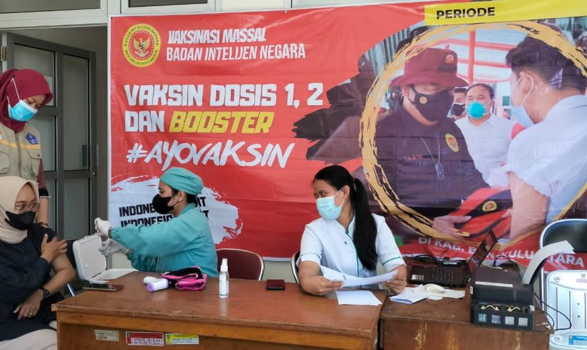 BINDA Bengkulu Gelar Vaksinasi Serentak