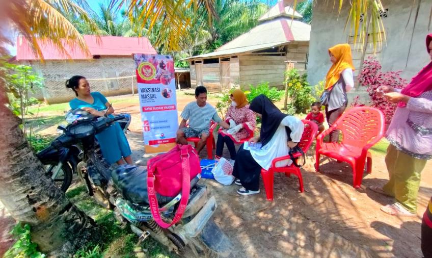 BINDA Bengkulu Gencarkan Vaksinasi Door To Door