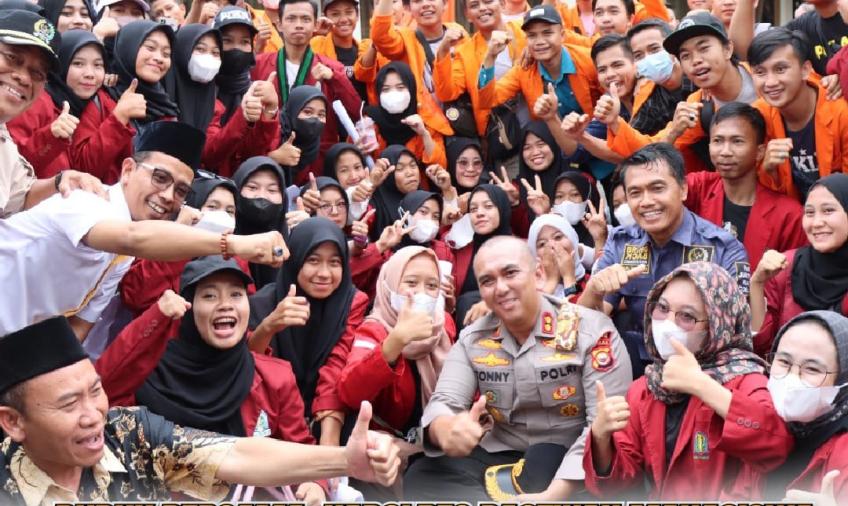 Duduk Bersama, Kapolres Pastikan Mahasiswa Sampaikan Aspirasinya Dengan Aman