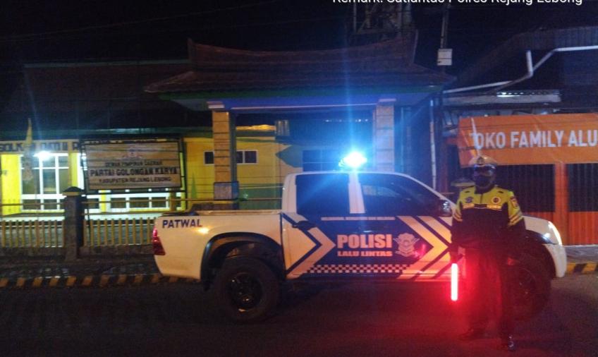 Patroli Satlantas Polres Rejang Lebong