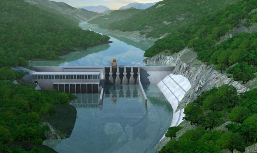 Pembangunan jalan oleh  PT Kayan Hydro Energy
