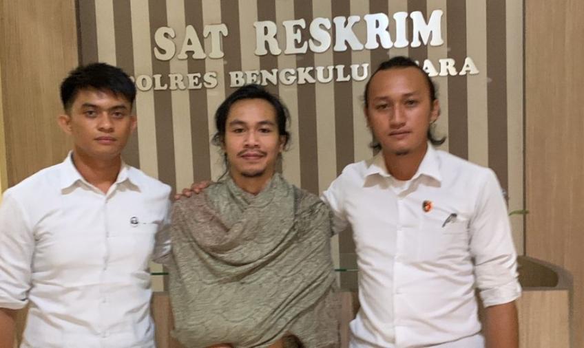Terduga Pelaku Saat Diamankan