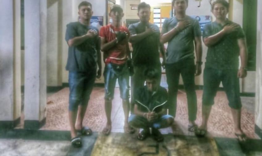 Terduga pelaku diamankan