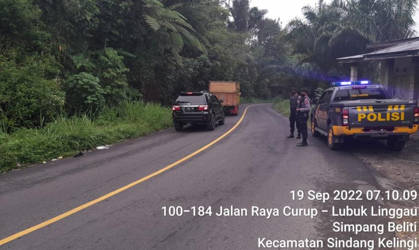 Tim Patroli Presisi Polres RL Yang Sedang Berpatroli
