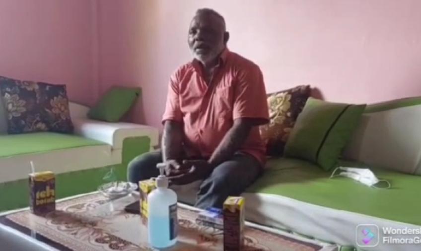 Yunus Rensawa (Ketua LMA Kuri / tokoh masyarakat Kab.Teluk Bintuni, Papua Barat).