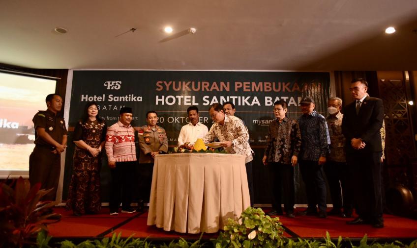 Hotel Santika Batam Diresmikan