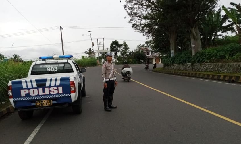 Antisipasi Balap Liar, Satlantas Polres RL Lakukan Patroli