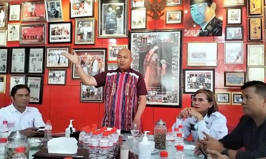 Bupati Nikson Nababan Bangga Taput Dipilih SMSI Tujuan Ekspedisi Geopark Kaldera Toba HPN 2023