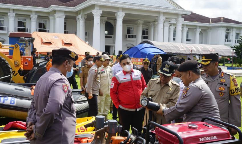 Bupati cek kesiapsiagaan penanangan bencana