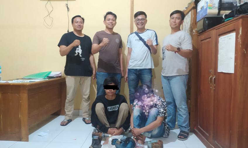 Dua terduga pelaku berhasil ditangkap