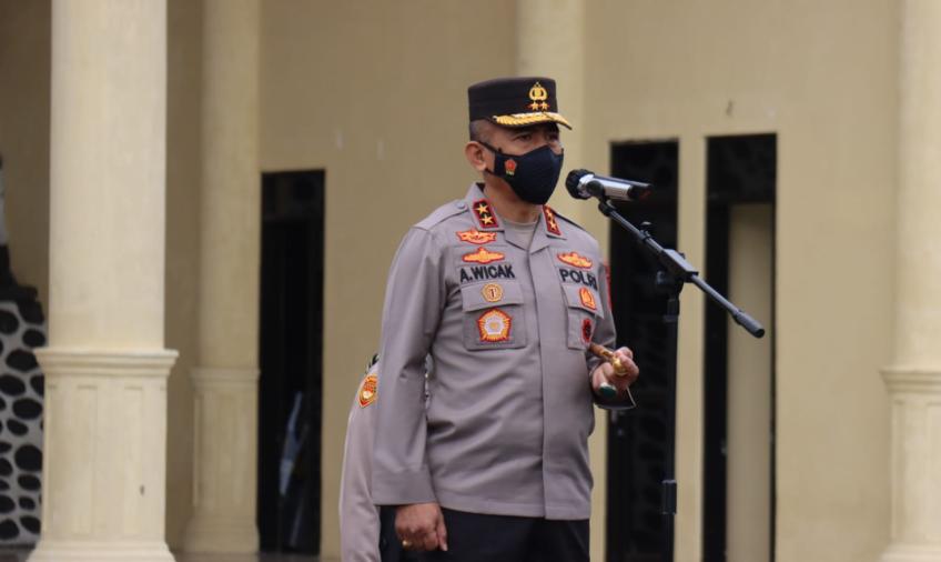 Kapolda Bengkulu Irjen Pol Drs Agung Wicaksono M.Si