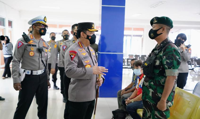 Kapolri Saat Sidak Satpas SIM Polda Metro Jaya