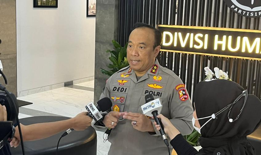 Kepala Divisi Humas Polri Irjen Pol Dedi Prasetyo