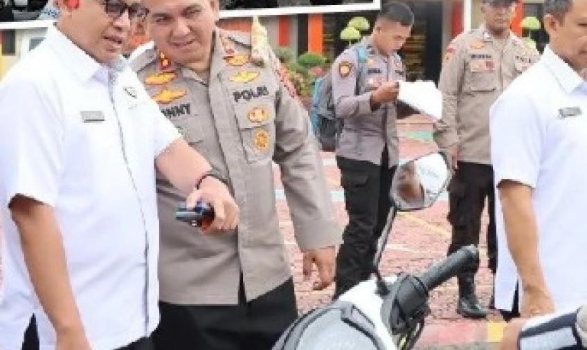 Itwasda Polda Bengkulu Saat Menggelar Pengawasan Dan Pemeriksaan