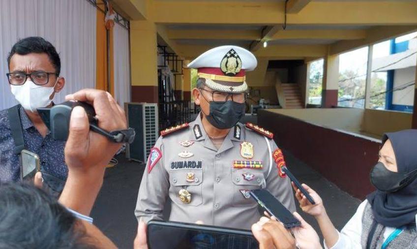 Direktorat lalu lintas Polda bengkulu kombespol. Sumardji, S.H., M.H.