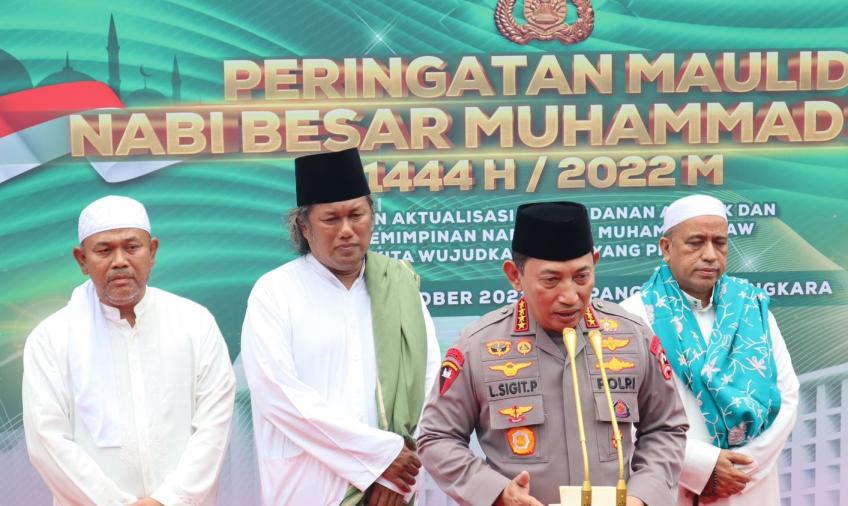 Kapolri menghadiri peringatan Maulid Nabi