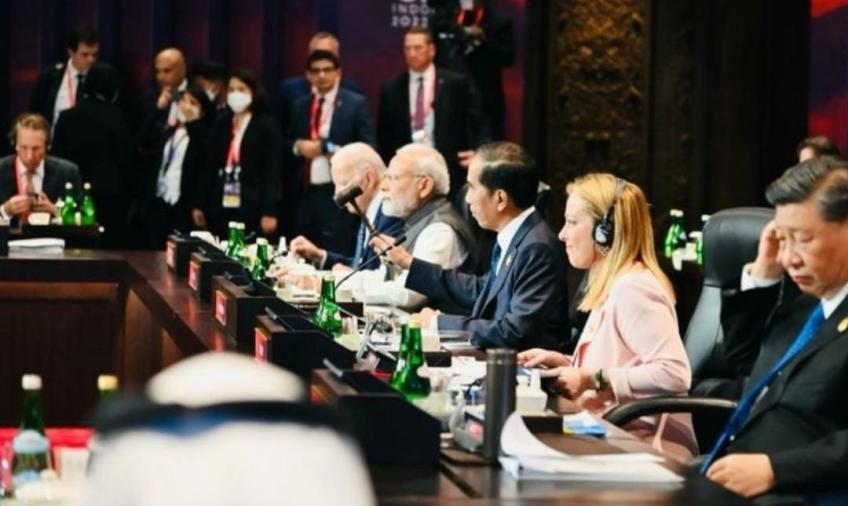 Presiden Joko Widodo (Jokowi) membanggakan pemindahan ibu kota baru ke Nusantara, Kalimantan Timur dalam rangkaian Konferensi Tingkat Tinggi (KTT) G20