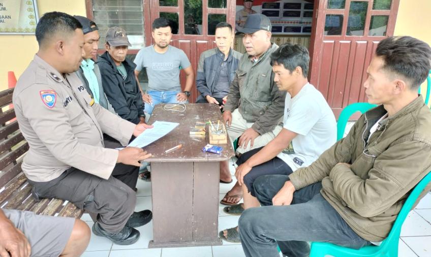 Sinergi bersama Pemerintah Desa Belitar Seberang dan Desa Cahaya Negeri