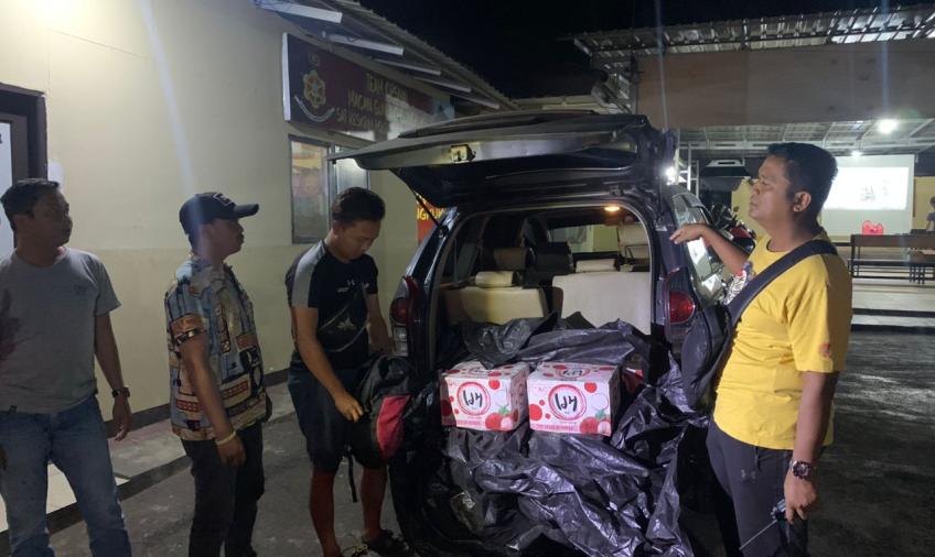 Bawa 100 Botol Soju, Warga Sumsel Diamankan Polres Bengkulu Tengah