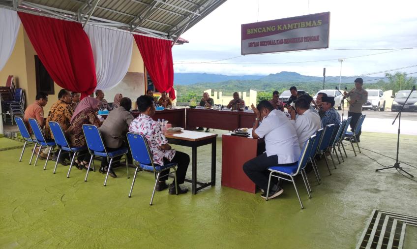 Sambut Pemilu 2024, Kapolres Benteng Gelar Pertemuan Bersama Forkopimda dan Penyelenggara Pemilu