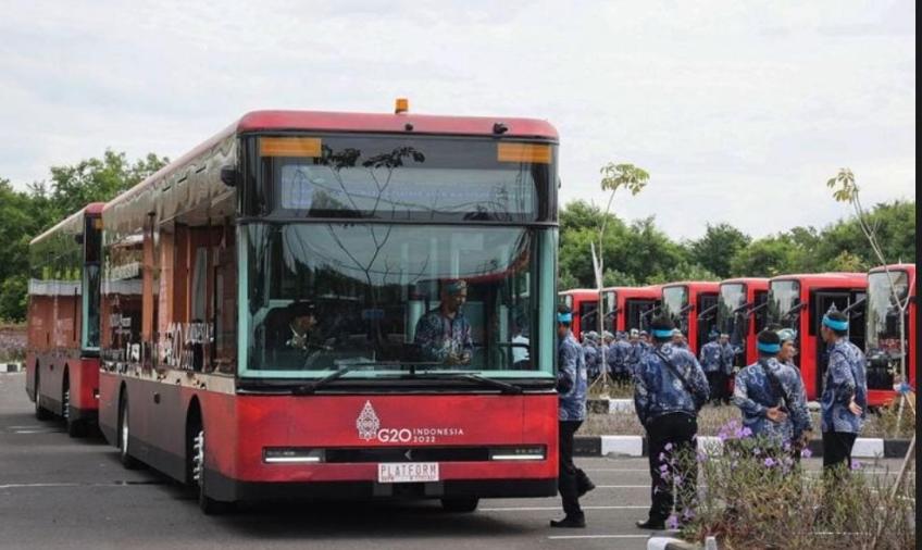 Bus Listrik Karya Anak Bangsa Jadi Kendaraan Dalam KTT G20 Di Bali