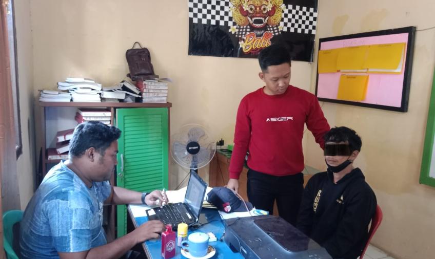 DPO Kasus Asusila Ditangkap Polsek Padang Jaya