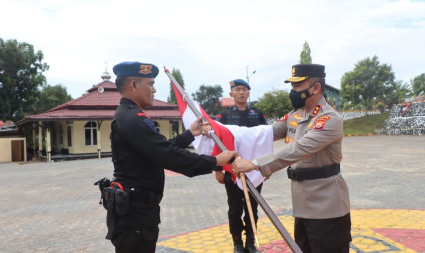 Pelepasan personel Brimob