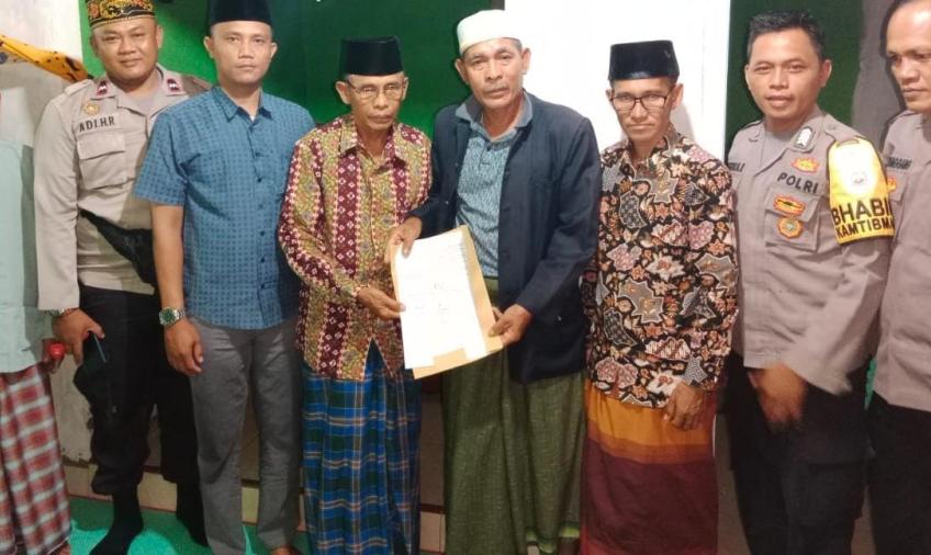 Restorative Justice, Warga Terlibat Laka Lantas di Kaur Damai Secara Kekeluargaan