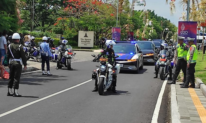 TNI-Polri Gelar Geladi Pengamanan Tamu VVIP KTT G20 di Bali