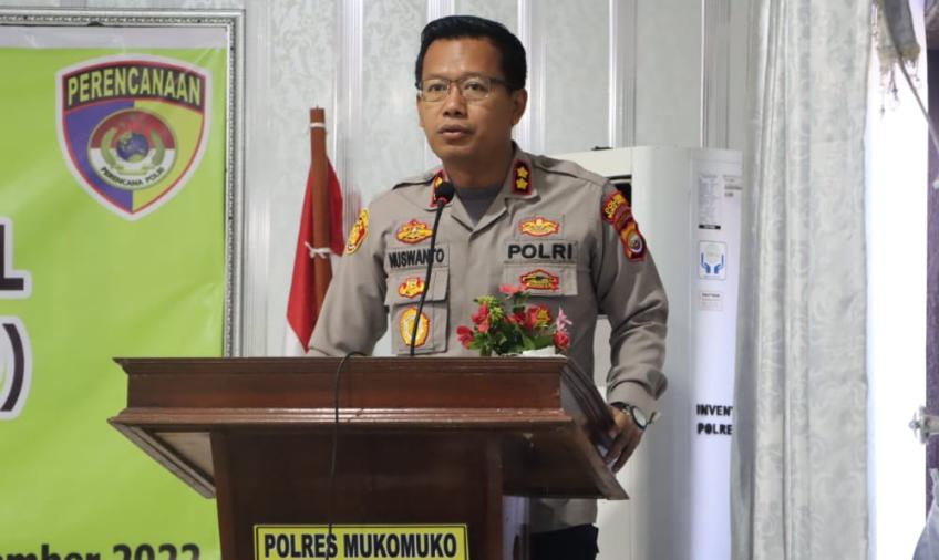 Undang Seluruh Lapisan Masyarakat, Polres Mukomuko Gelar Survei ITKO