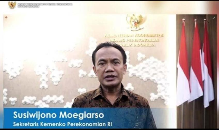 Sekretaris Kemenko Perekonomian Susiwijono Moegiarso