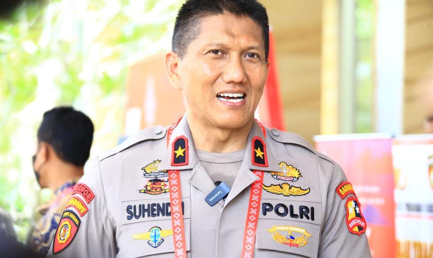 Dirpamobvit Korshabara Baharkam Polri Brigjen Suhendri