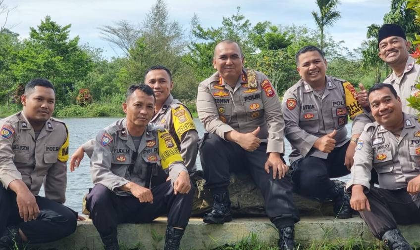 Kapolres RL bersama Bhabinkamtibmas