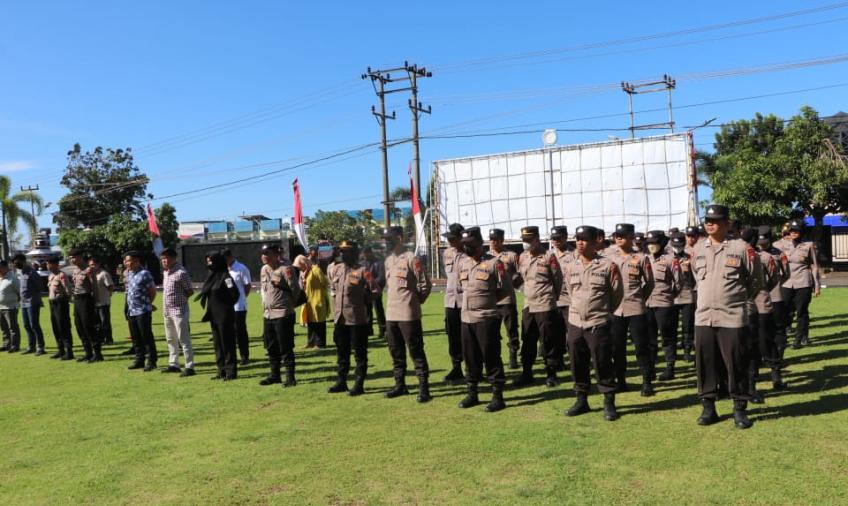 Apel Ops Pekat Nala II Tahun 2022 Polda Bengkulu